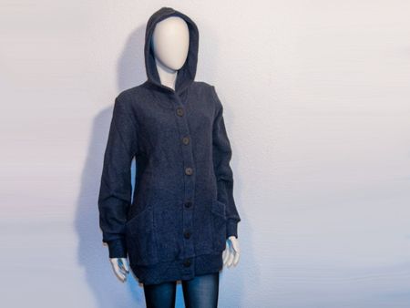 Possum Damen Kapuzenjacke denim M