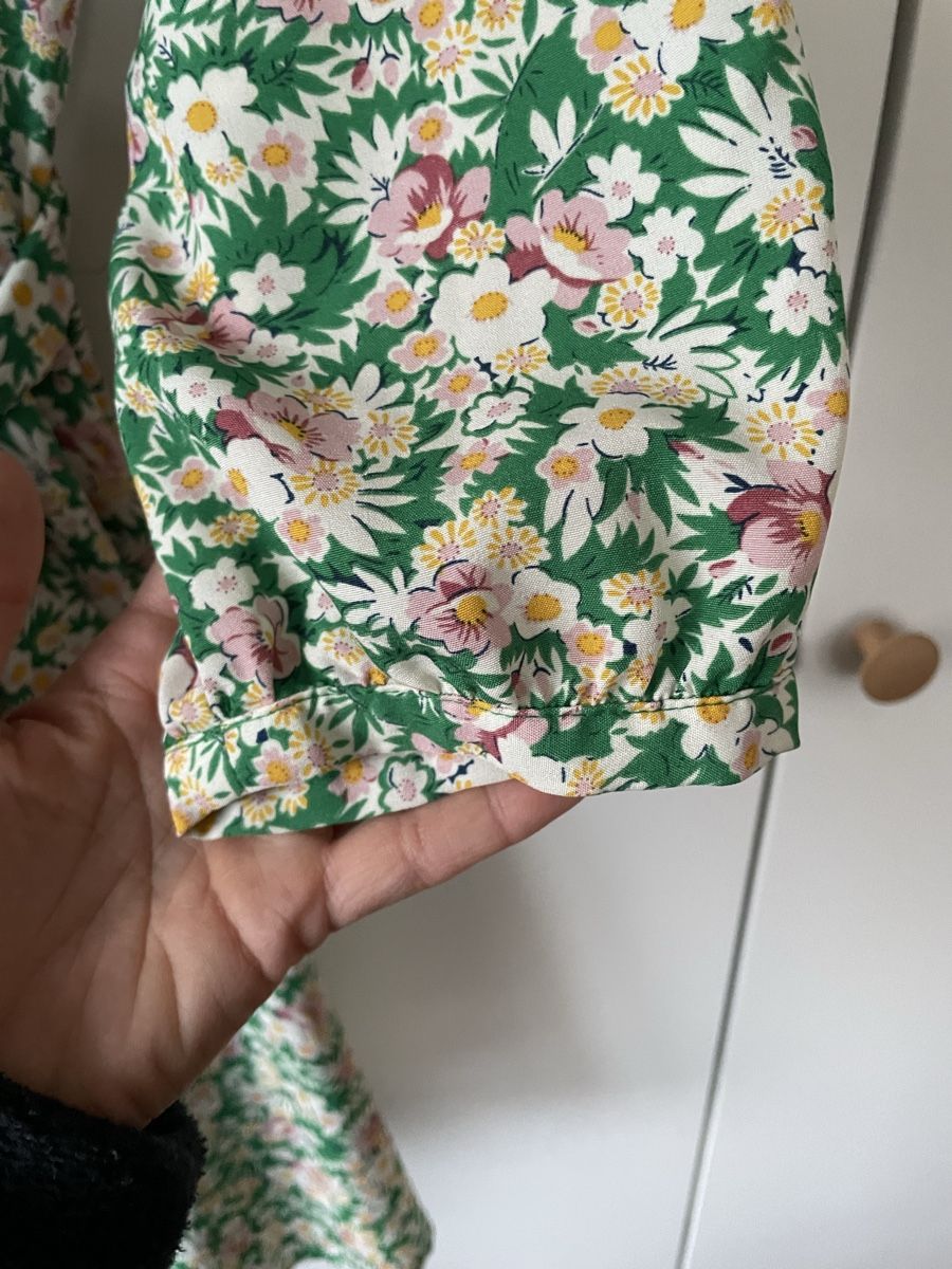 Vila Vestiti: Vila Wickelkleid, Gr. 36, Blumenmuster – Usato da Neukirch an der Thur venduto da bee88 5