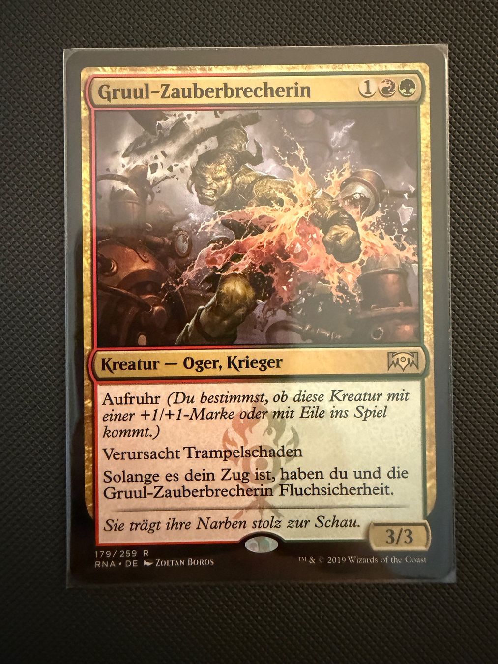 Magic The Gathering Carte collezionabili: Gruul-Zauberbrecherin – Usato da Ulisbach venduto da joelsj