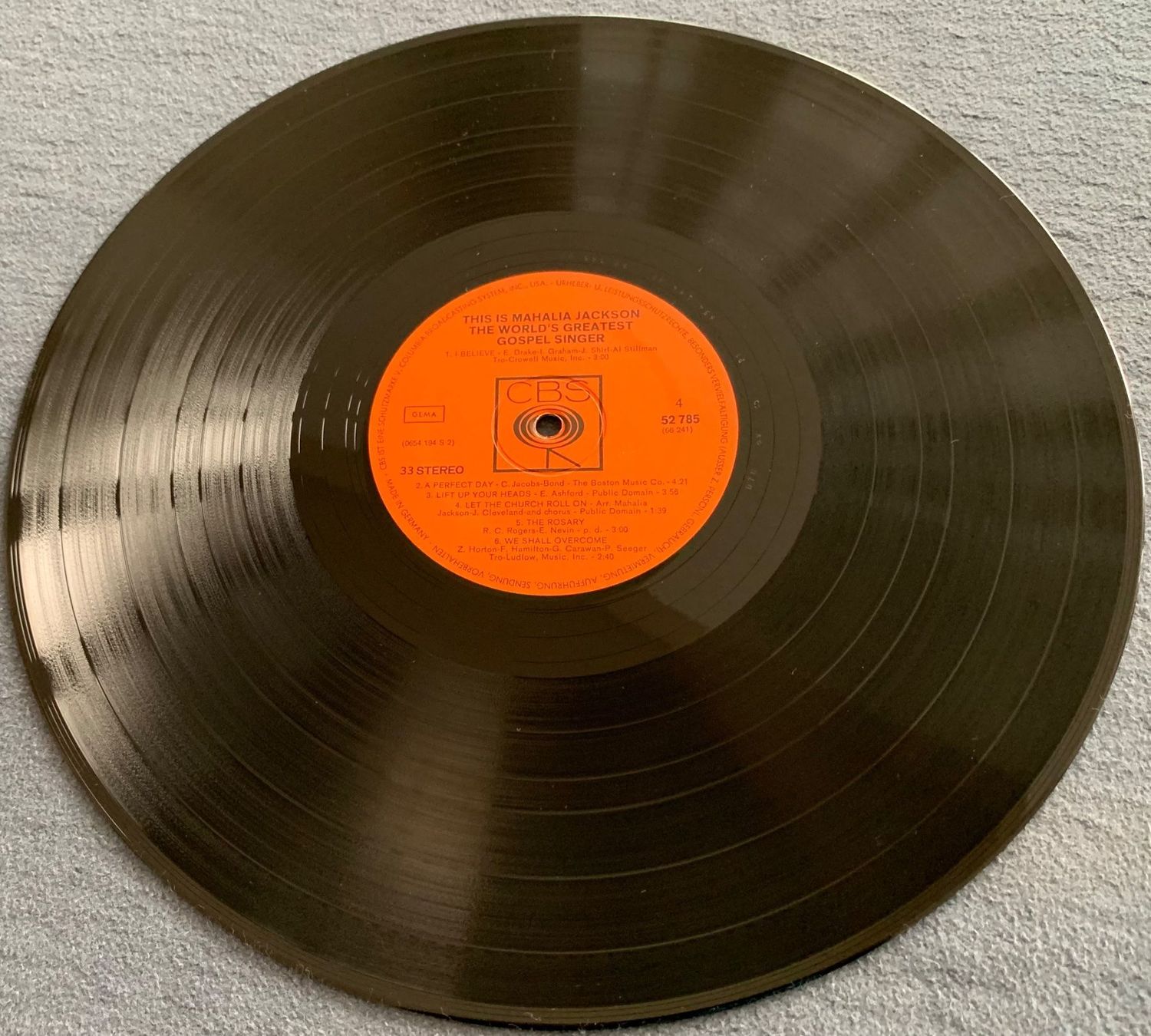 Schallplatten: Mahalia Jackson – Gebraucht aus Spiez von martin-7973 6