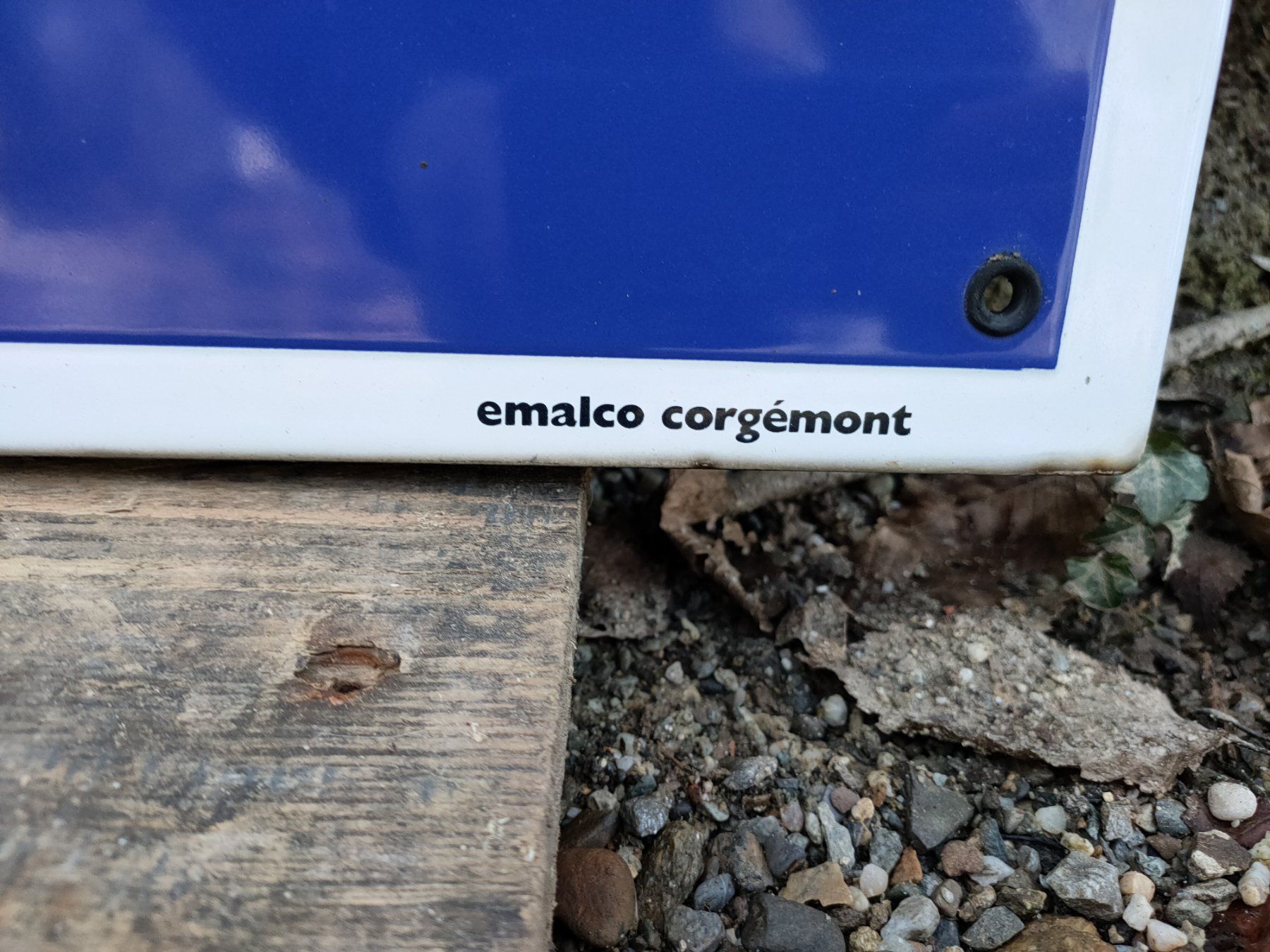 Michelin Ecriteaux: Plaque émaillée michelin bibendum – D'occasion à Bretonnières par Minigab 6