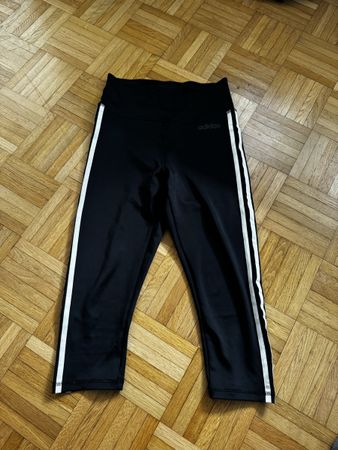 Adidas Climalite Leggings schwarz Grösse S Sport Hose