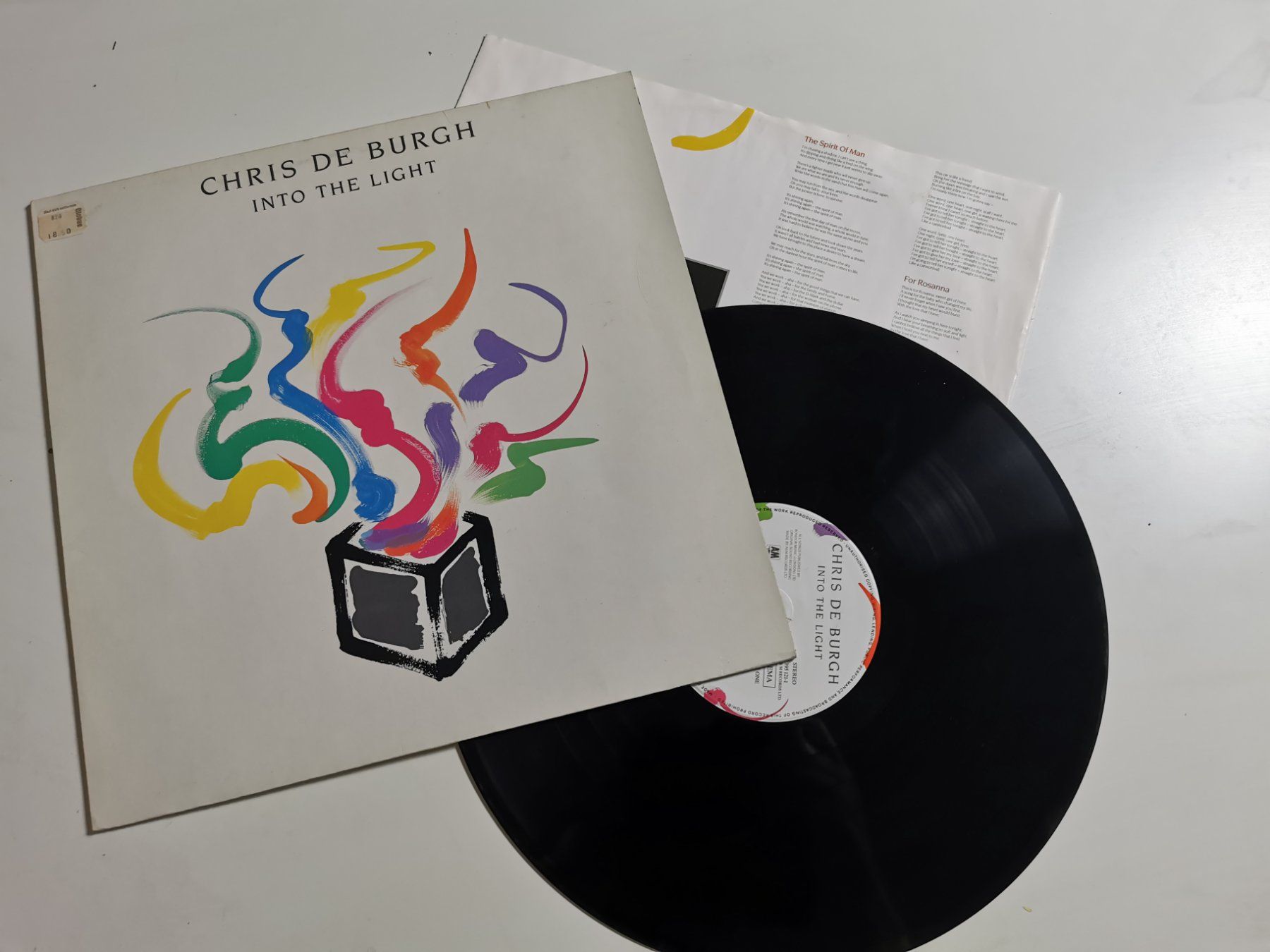Dischi in vinile: CHRIS DE BURGH -  INTO THE LIGHT – Usato da Grafenried venduto da House-of-Oldies