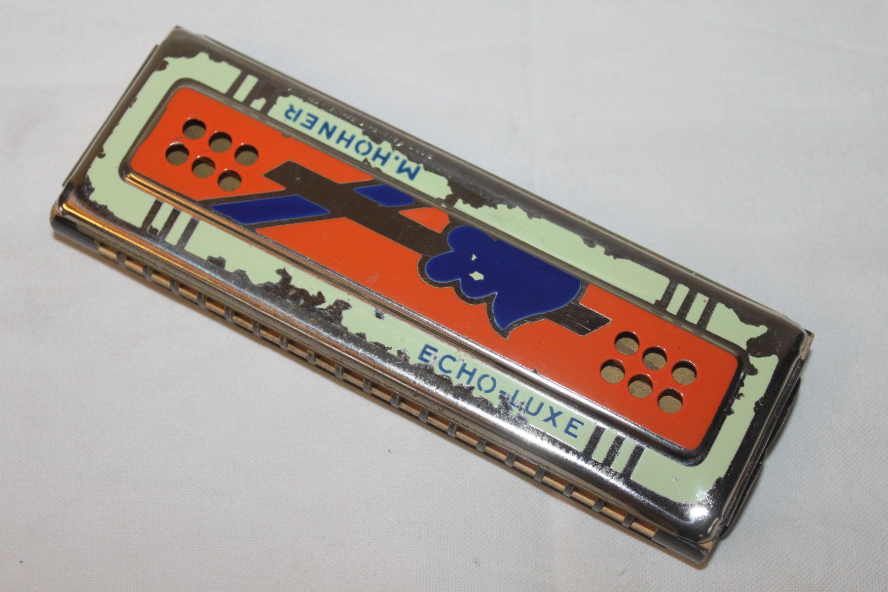 Hohner Instruments de musique: Hohner Echo-Luxe Mundharmonika – D'occasion à Glarus par Toni-Glarus 2