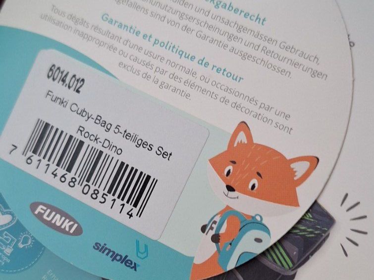 Borse & Zaini: 5 teiliges FUNKI Schulset NEU ! – Nuovo e nell'imballaggio originale da Bern venduto da Hope10 8