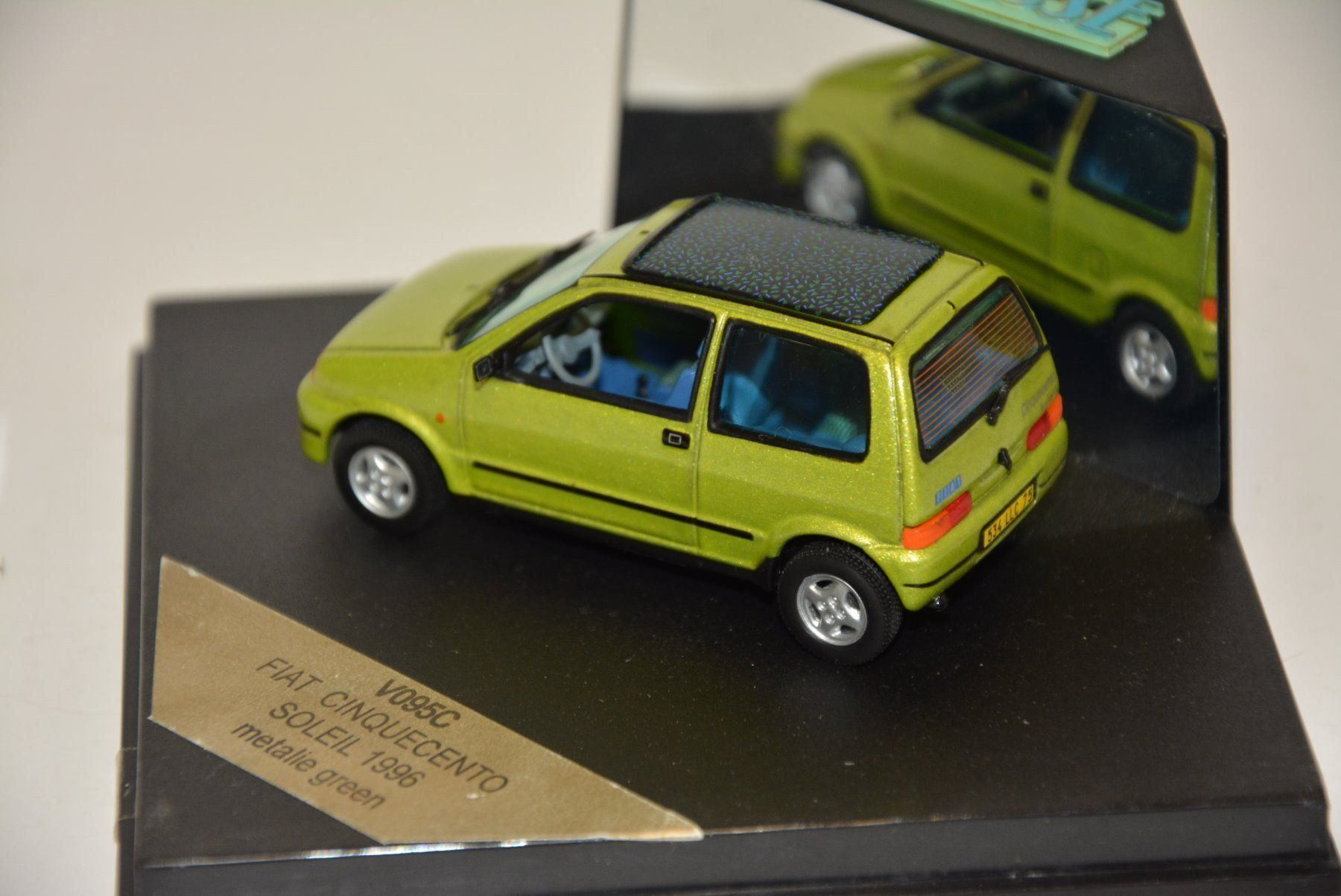 Fiat Modellini d'auto: Fiat Cinquecento Soleil 1996  , 1:43 – Nuovo (secondo la descrizione) da Goldach venduto da Feivel9 7