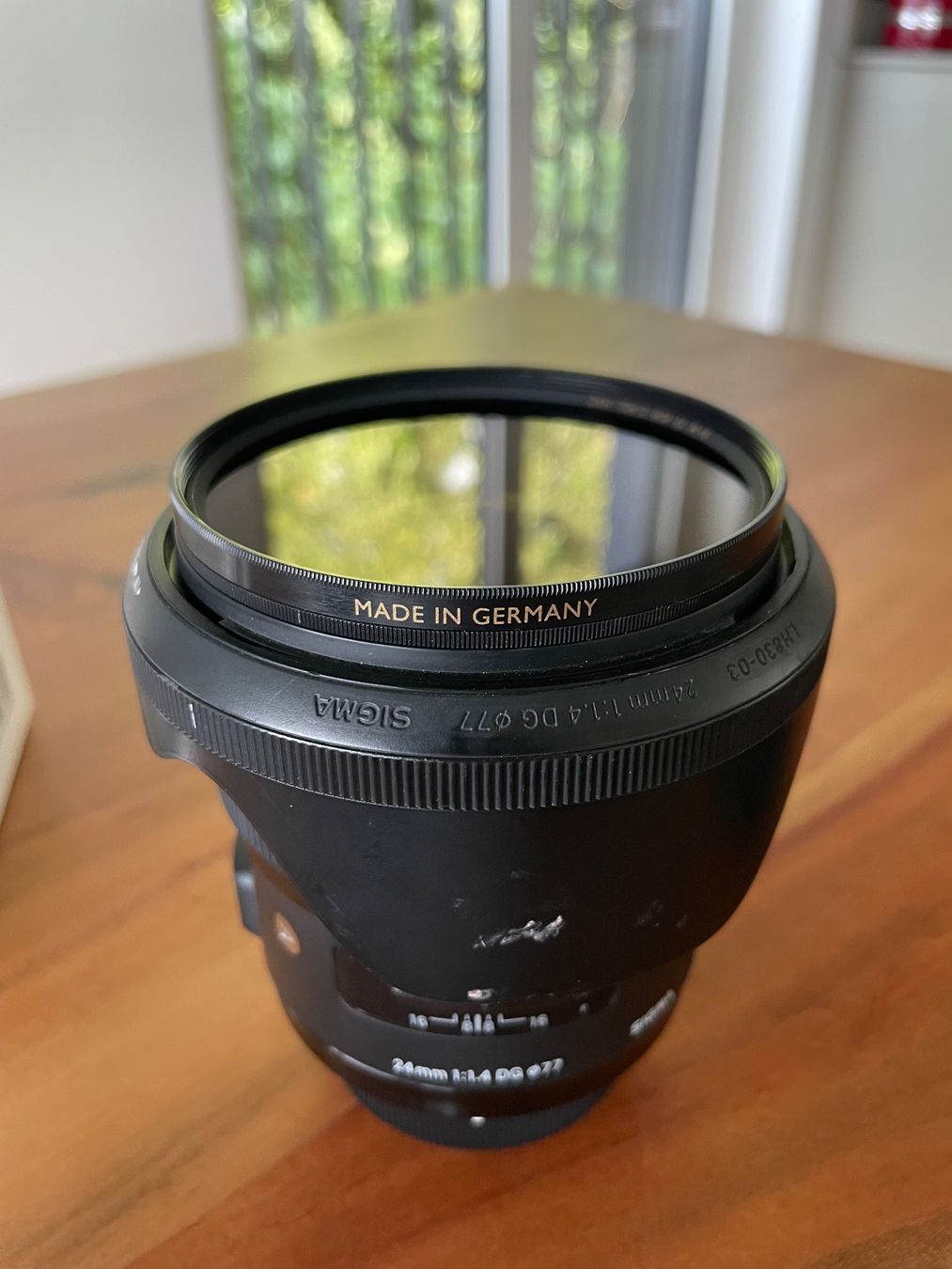 Sigma Obiettivi: Sigma Art 24mm 1.4 - mit Zubehör – Usato da Horgen venduto da Kback 1