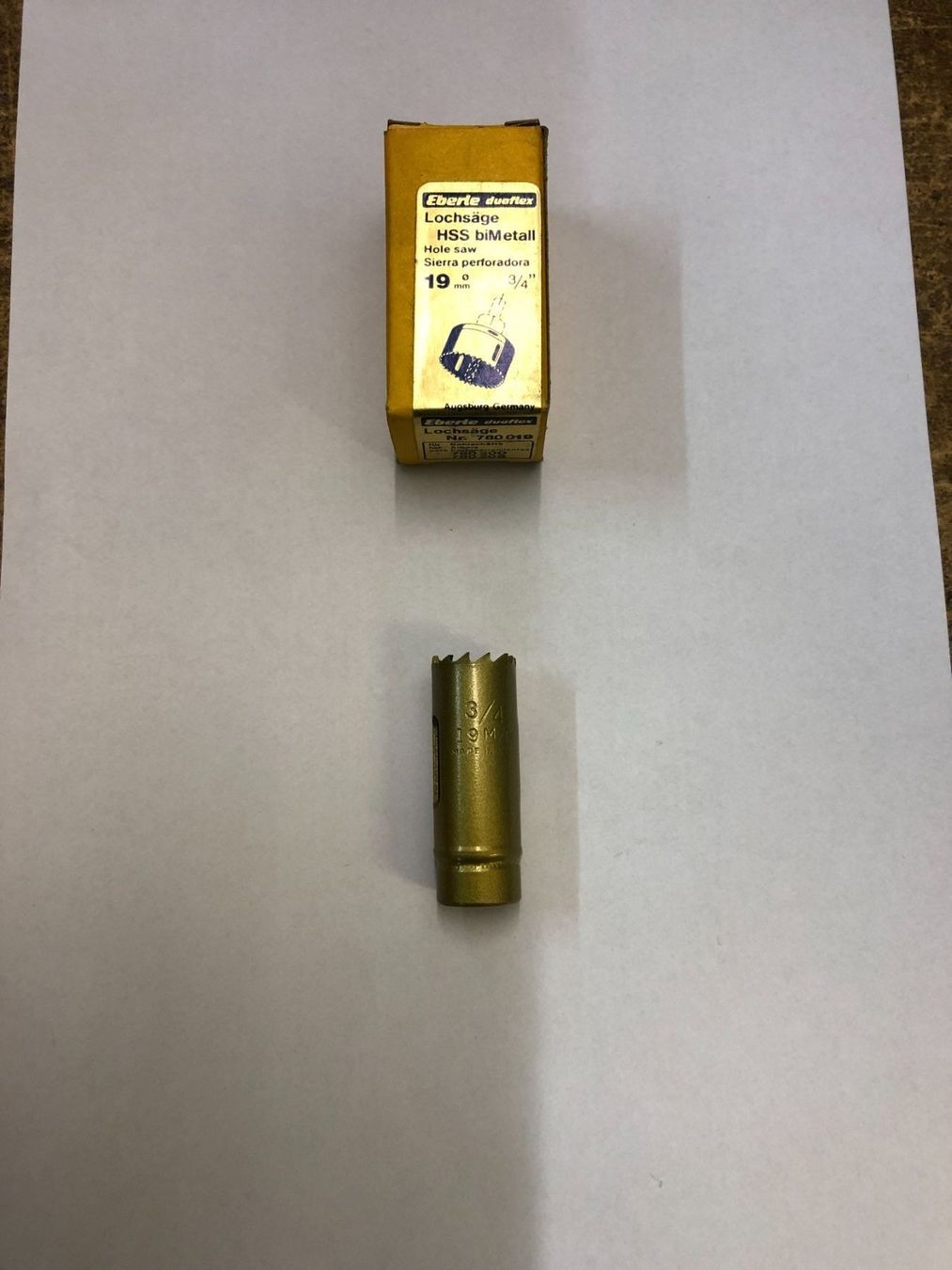 Tutti gli attrezzi: Lochsäge EBERLE BI-Metall 19 mm – Nuovo e nell'imballaggio originale da Wagen venduto da Aloeveragold