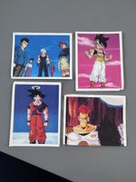 Dragon Ball Sticker Set 4 Stück gebrauchter Zustand