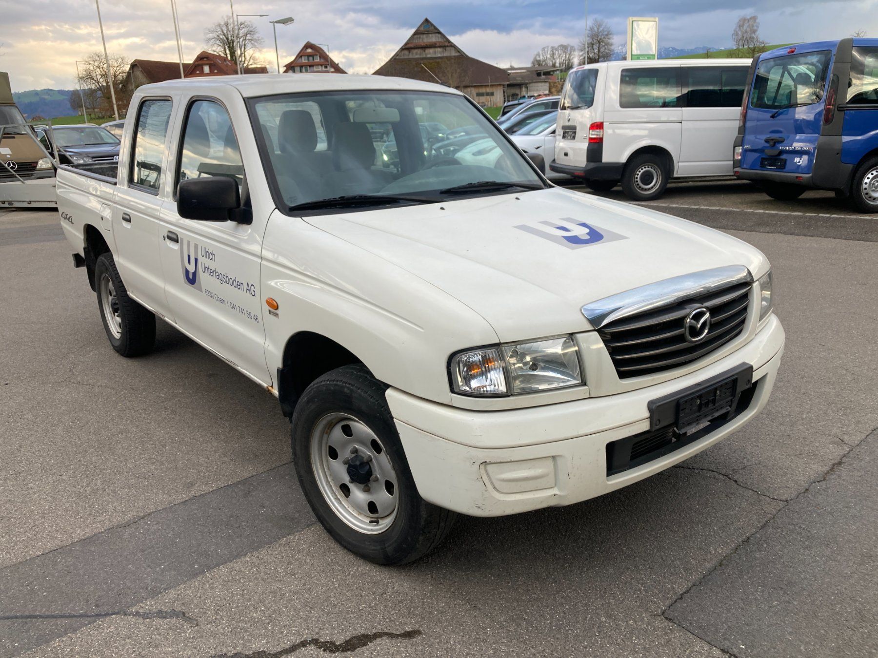 Mazda Autos: Mazda B2500 Pick Up Diesel für Export oder Bastler – Gebraucht aus Cham von  1