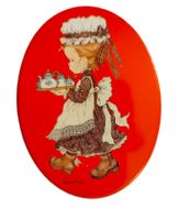 Sarah Kay - Kleine Blechdose 70er Jahre / Oval ab Fr. 1.-
