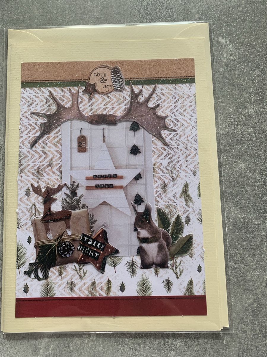 Karten: 3D-Karte Weihnachten – Neu und originalverpackt aus Amriswil von SCHLOSSGEISTLI