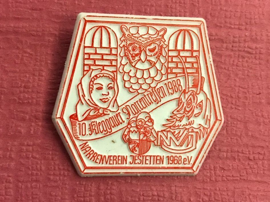 Plaketten & Abzeichen: Jestetten Fasnacht – Gebraucht aus Itingen von Bebbi6569