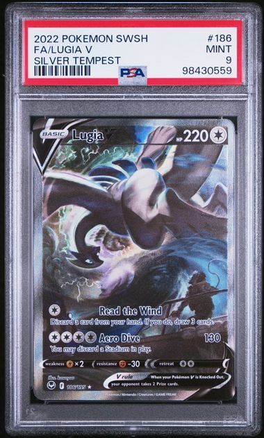 Pokémon Carte collezionabili: Pokemon Lugia V 186 PSA 9 – Usato da Basel venduto da ray.alround
