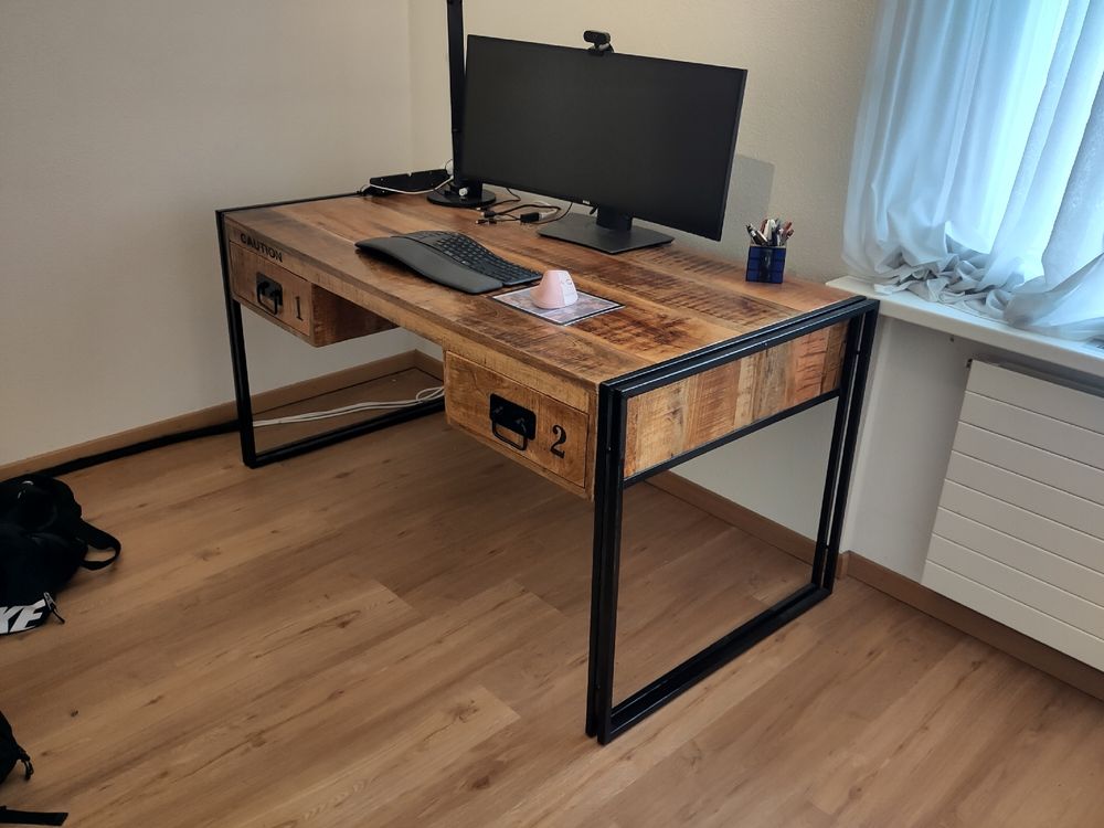 Bodenschutzmatte aus Transparentem PVC für Bürostühle – 90X170 cm – 1,5 mm Stark – rutschfeste Schreibtischstuhl Unterlage – Schutzmatte für Laminat, Parkett und Harte Böden