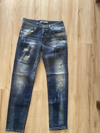 Jean Intelligence bleu délavé  W30 homme neuf