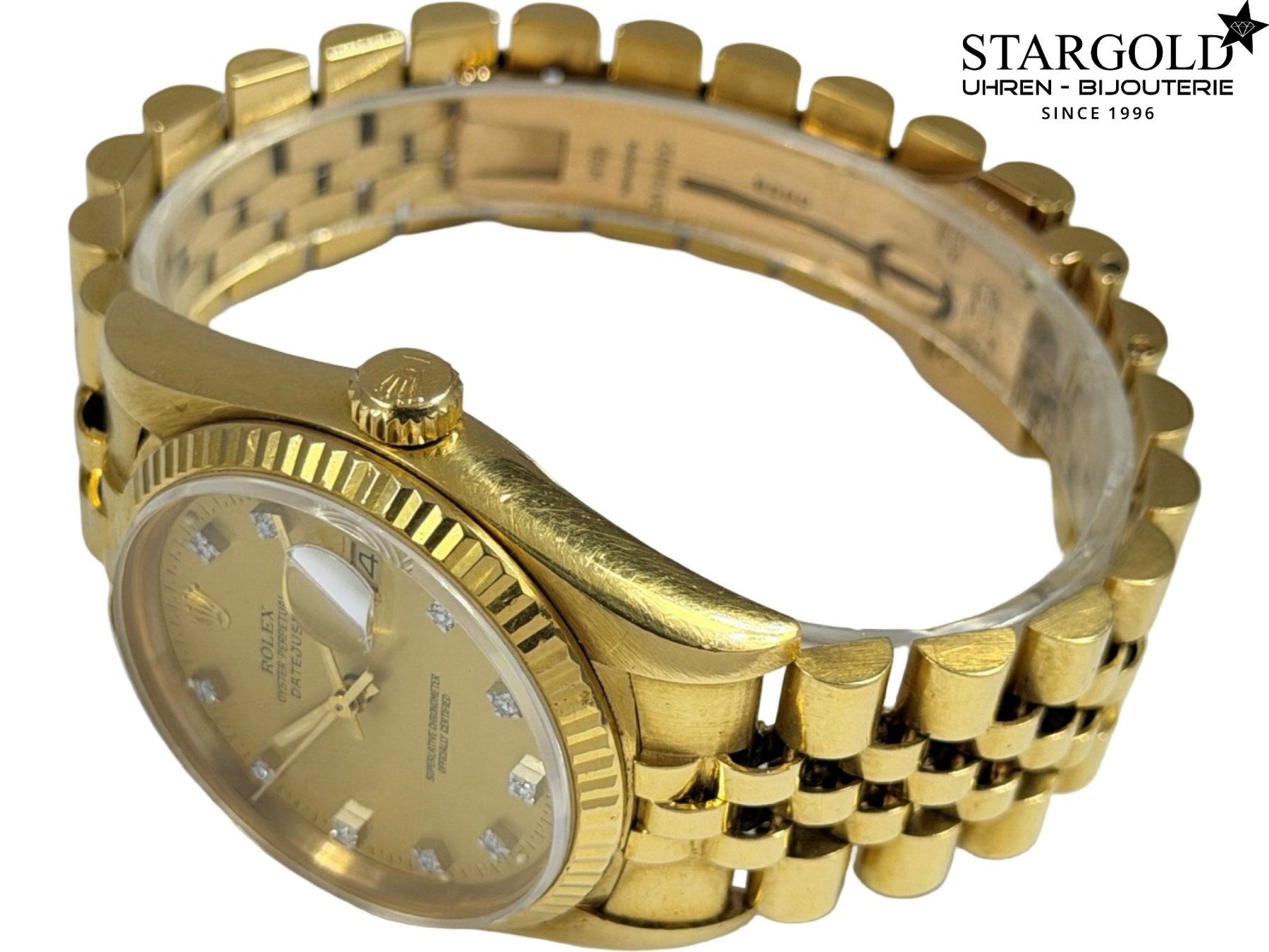Rolex Orologi: Rolex Datejust 18K Gold - 16018 – Usato da Zürich venduto da Stargold-Uhren 4