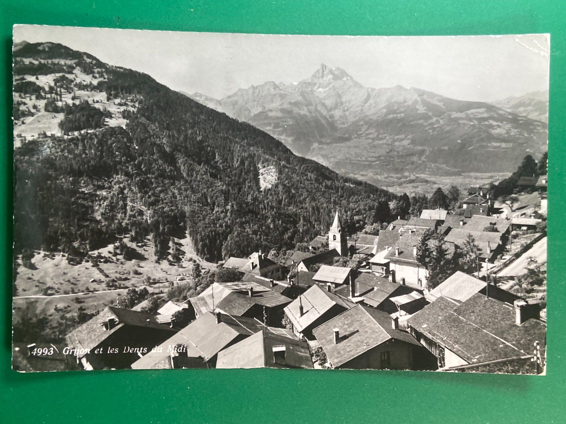 Ansichtskarten: Gryon et les Dents du Midi – Gebraucht aus Steg VS von _vinci_