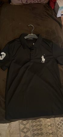 Polo Ralph Lauren noir, Taille M État impeccable, Sport!