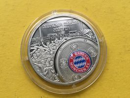 Münz/Medaillen FC Bayern München Deutscher Meister 2000/2001