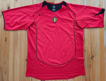 Trikot Belgien Nike 90 Grösse L Fussball Belgique Teufel