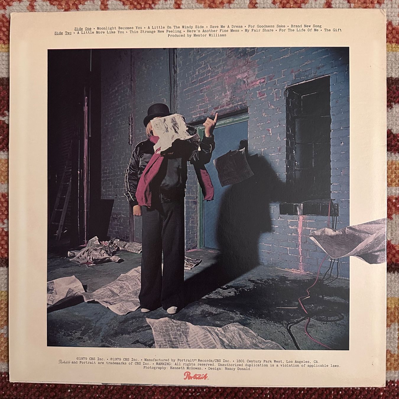 Schallplatten: LP - Paul Williams - A Little On The Windy Side – Gebraucht aus Breganzona von Onairda75 1