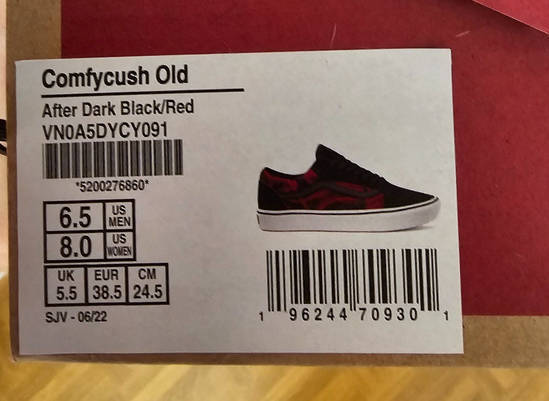 Vans Herrenschuhe: Vans COMFYCUSH OLD SKOOL - Sneaker low Gr. 38.5 NEU – Neu und originalverpackt aus Füllinsdorf von Sunnebliemli7 6