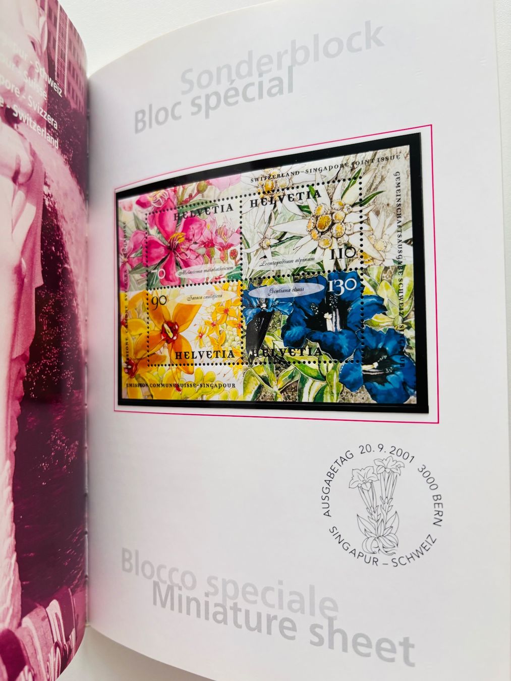 Alle Briefmarken: 2001 Jahrbuch Schweizer Briefmarken postfrisch ** Kat. 120.- – Neu und originalverpackt aus Müswangen von buyin 4
