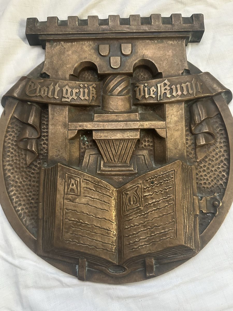 Statuette: Bronze Plakette antike – Usato da Dietikon venduto da moradi24 1