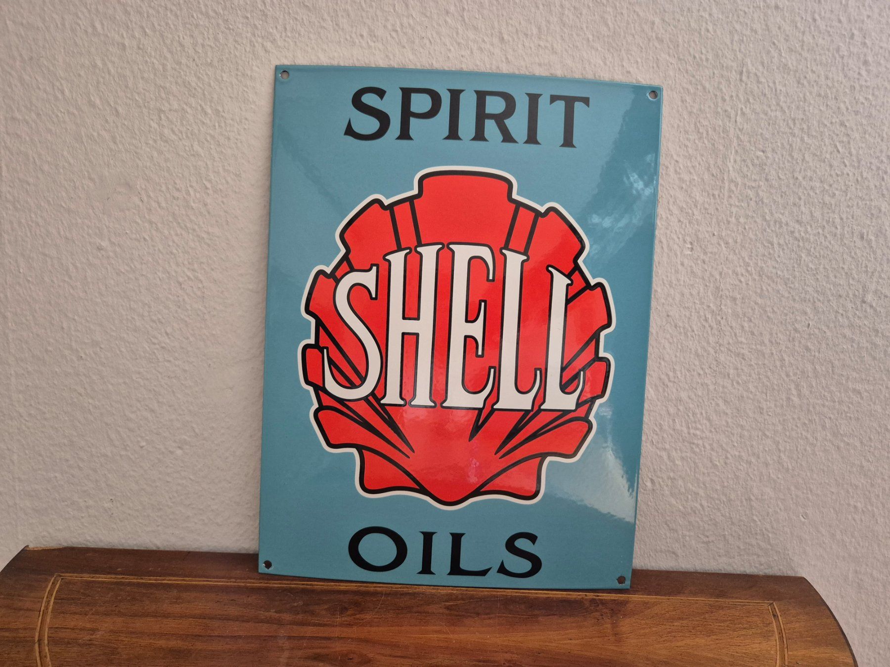 Shell Schilder: Emailschild Shell Logo Tankstelle Tanksäule Emaille Schild – Gebraucht aus Neuhausen von rraayy
