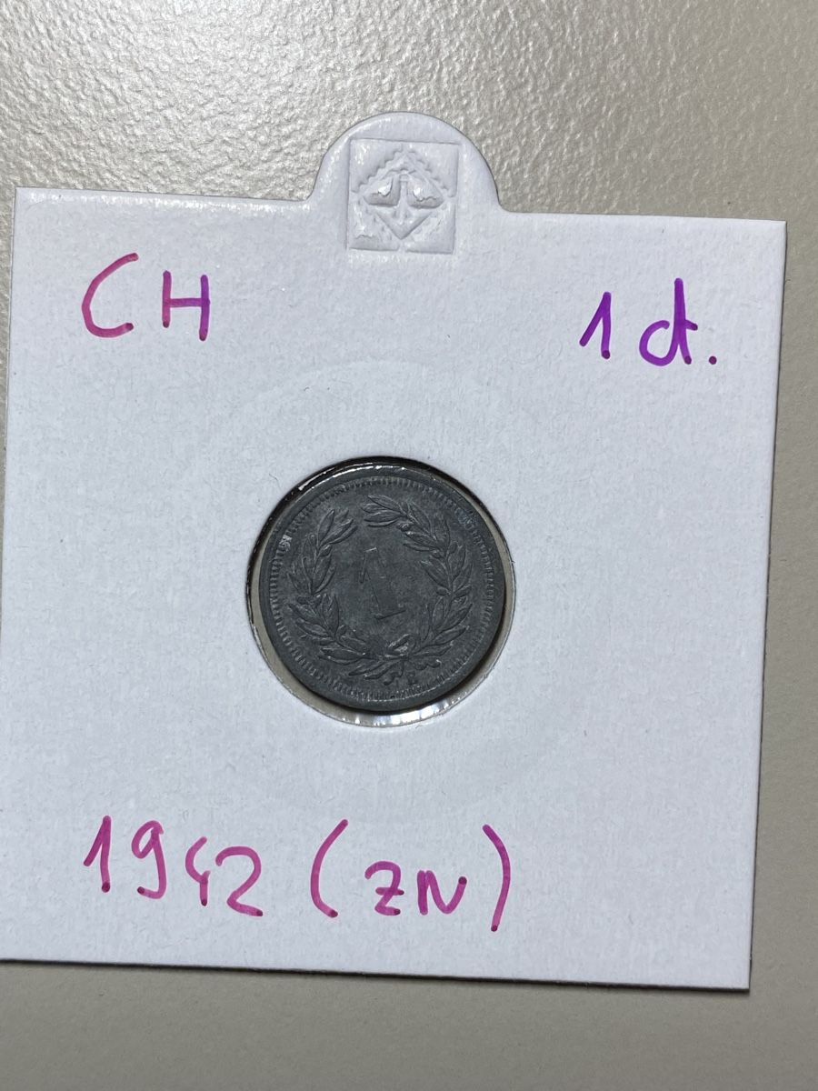 Tutti le monete: Suisse - 1 centime - 1942 – Usato da Payerne venduto da Mike1682