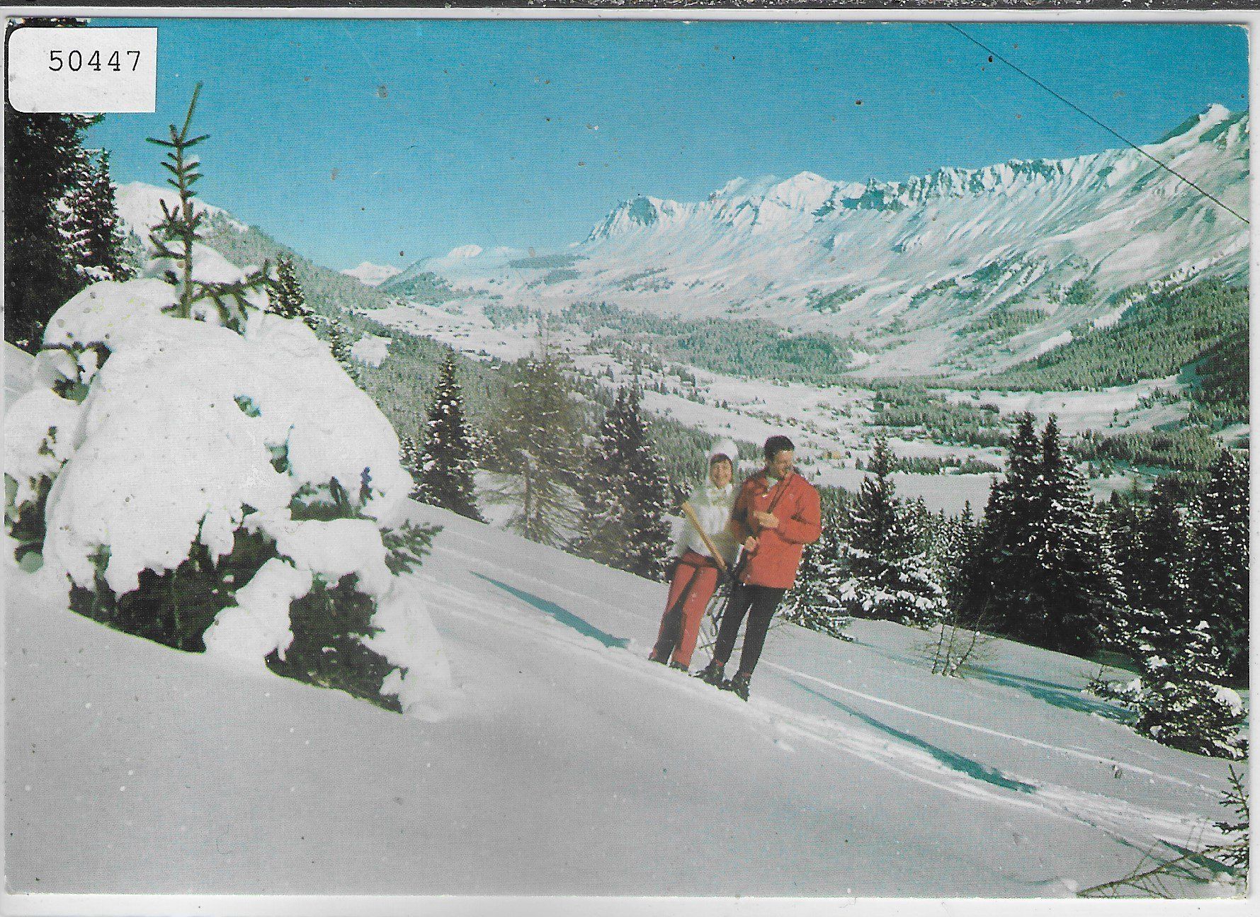 Cartoline postali: Lenzerheide Valbella - Skilift – Usato da Ettingen venduto da Kartenplanet