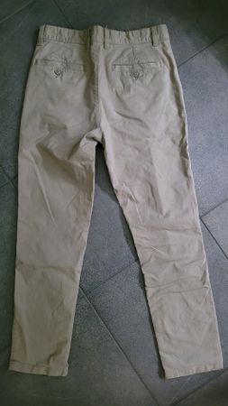 Herren H&M Stoffhose Slim Fit Gr. 30/32 Beige