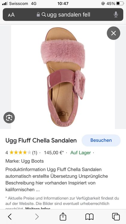 Fluff chella ugg hotsell