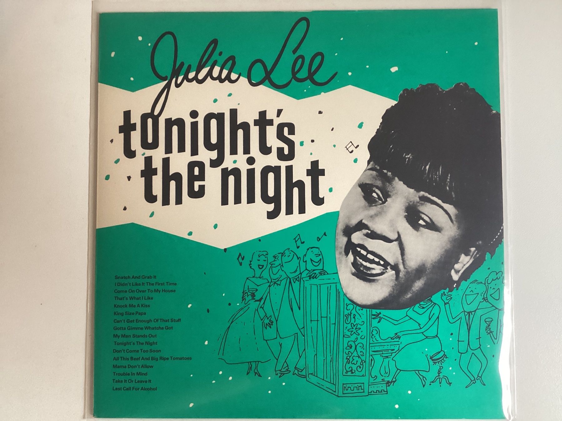 Dischi in vinile: Julia Lee LP - Tonight The Night – Usato da Gutenswil venduto da Hamzian