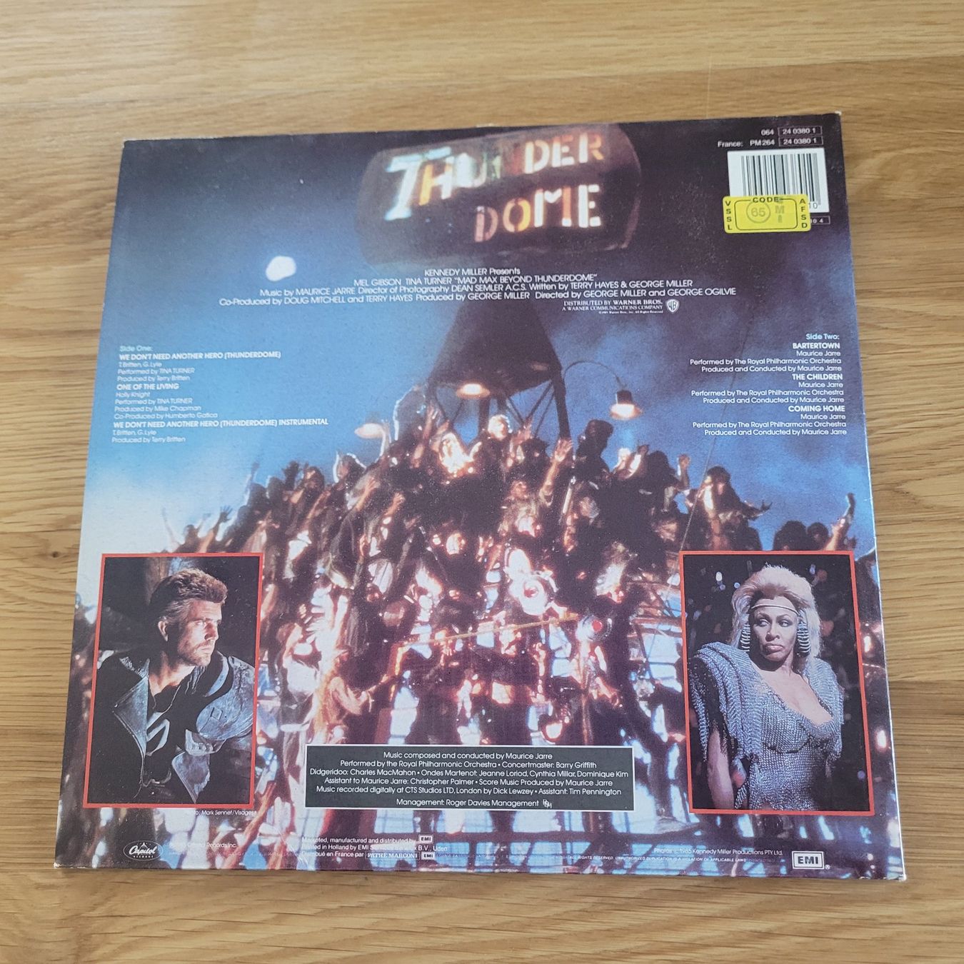 Dischi in vinile: LP Vinyle Mel Gibson Mad Max Beyond Thunderdome Tina Turner – Usato da Reconvilier venduto da itzlittlerabbit 3