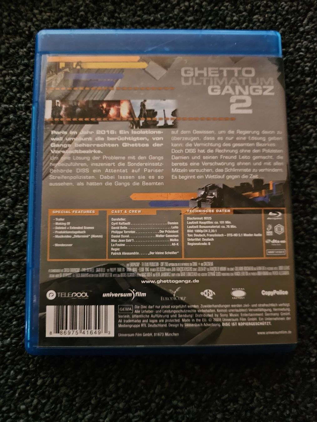 Tutti i DVDs: GHETTO ULTIMATUM GANGZ 2 – Usato da Ruswil venduto da jan_bxl5 1