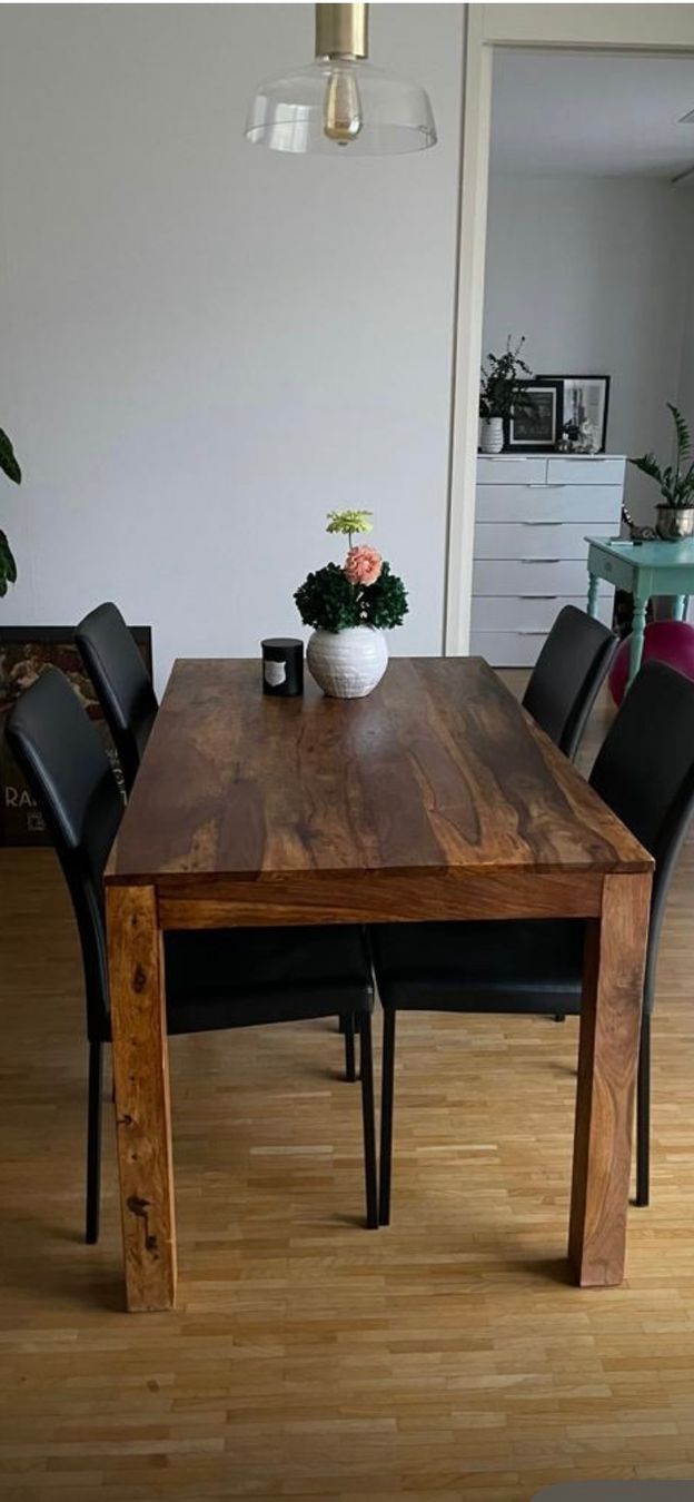 Tables: Holz Tisch – D'occasion à Hagendorn par Blaf