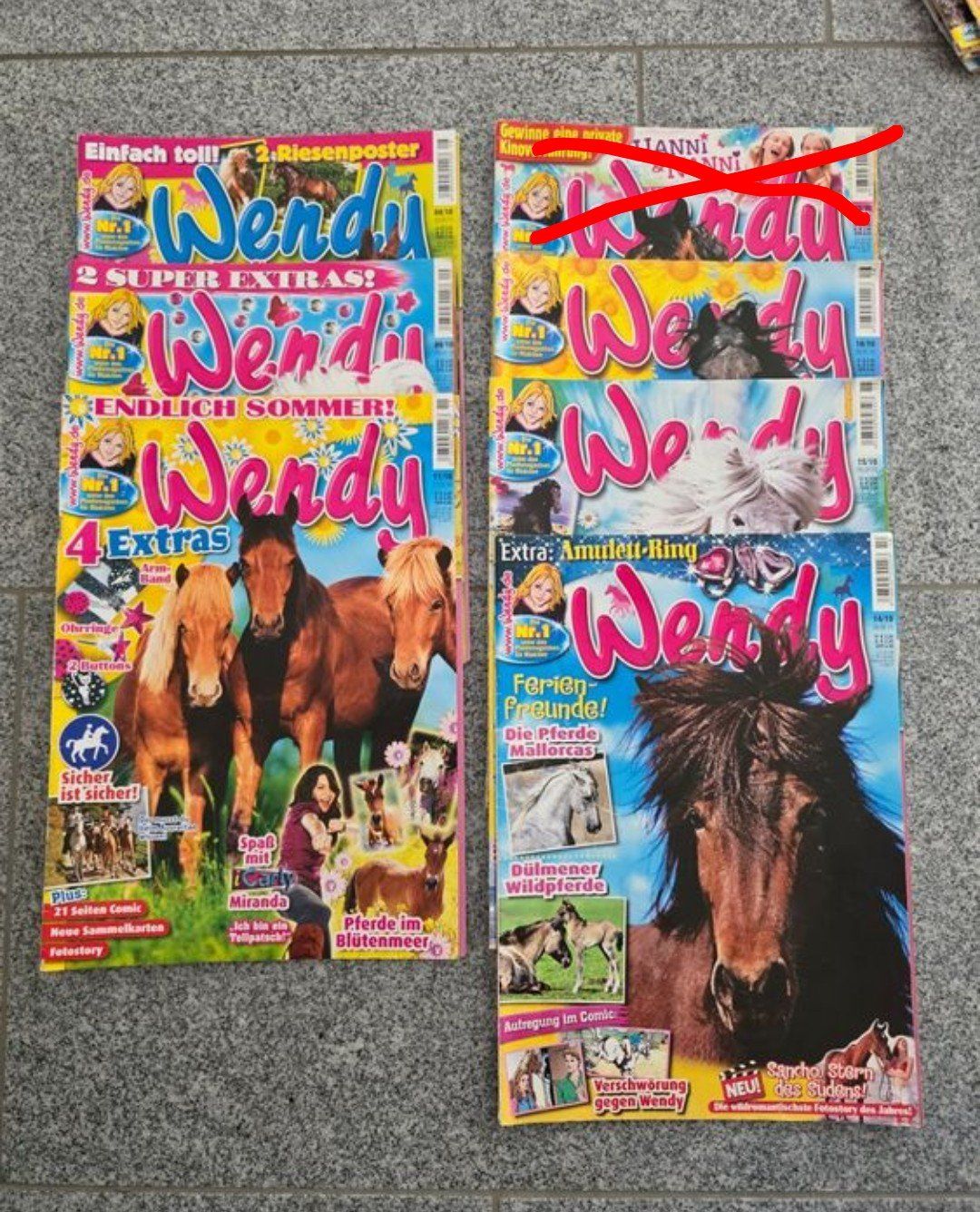 Comics: Wendy Comic Hefte/ Pferde Zeitschriften von 2010 – Gebraucht aus Tägerschen von mamirockt