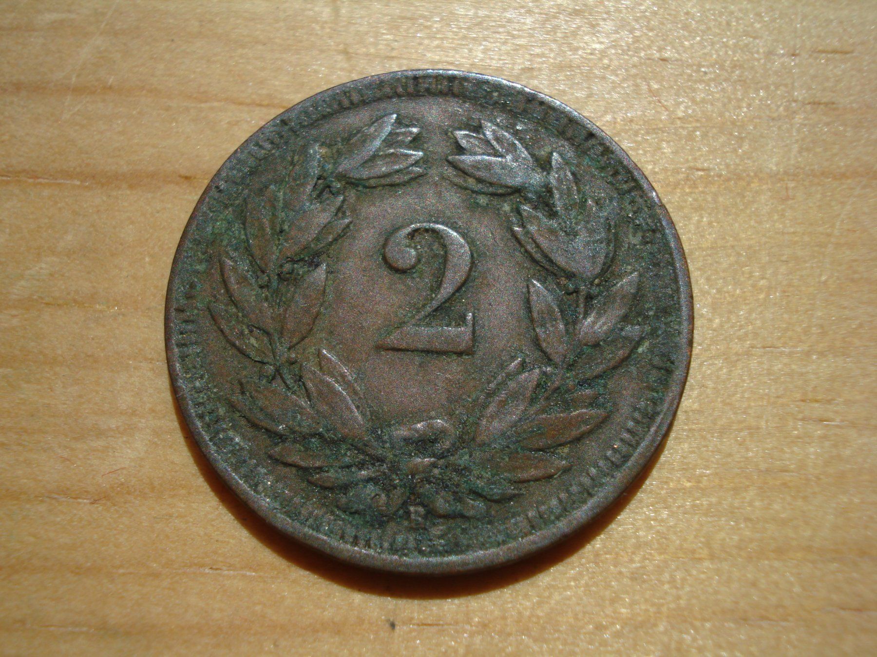 Tutti le monete: (N2) 2 Rappen 1908 – Usato da Erlach venduto da Net-Coins 1