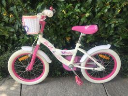 Kindervelo Fahrrad, 16" Räder, für Mädchen, wenig gebraucht