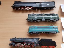 4 Lokomotiven Märklin 3047, 3038, 3050, 3094 H0