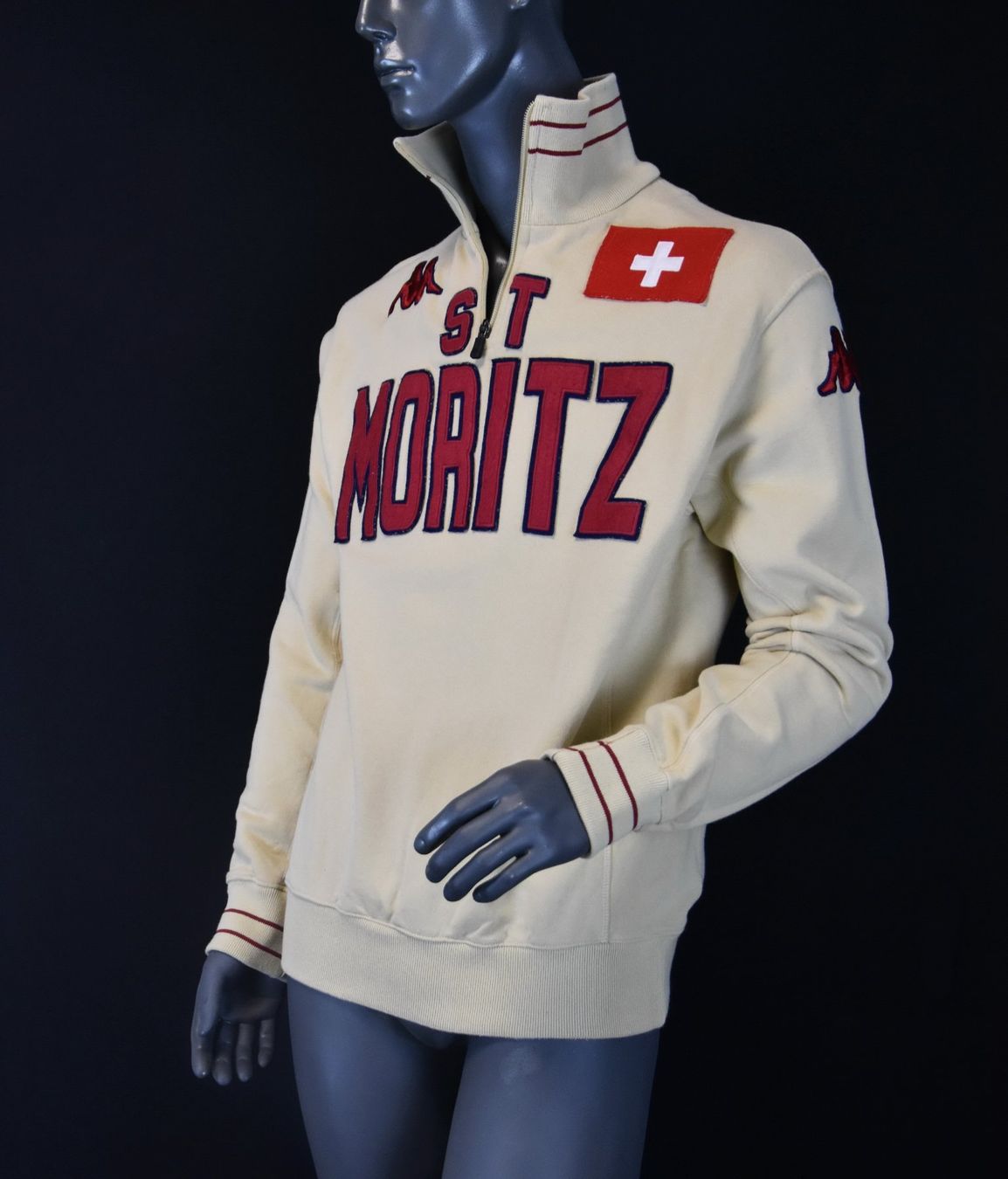 Kappa Pullover & Sweatshirts: Kappa Herren Pullover St. Moritz Suisse /Lp:129 Fr/Gr.S/NEU – Neu und originalverpackt aus Wohlenschwil von ABC-Vintage 4