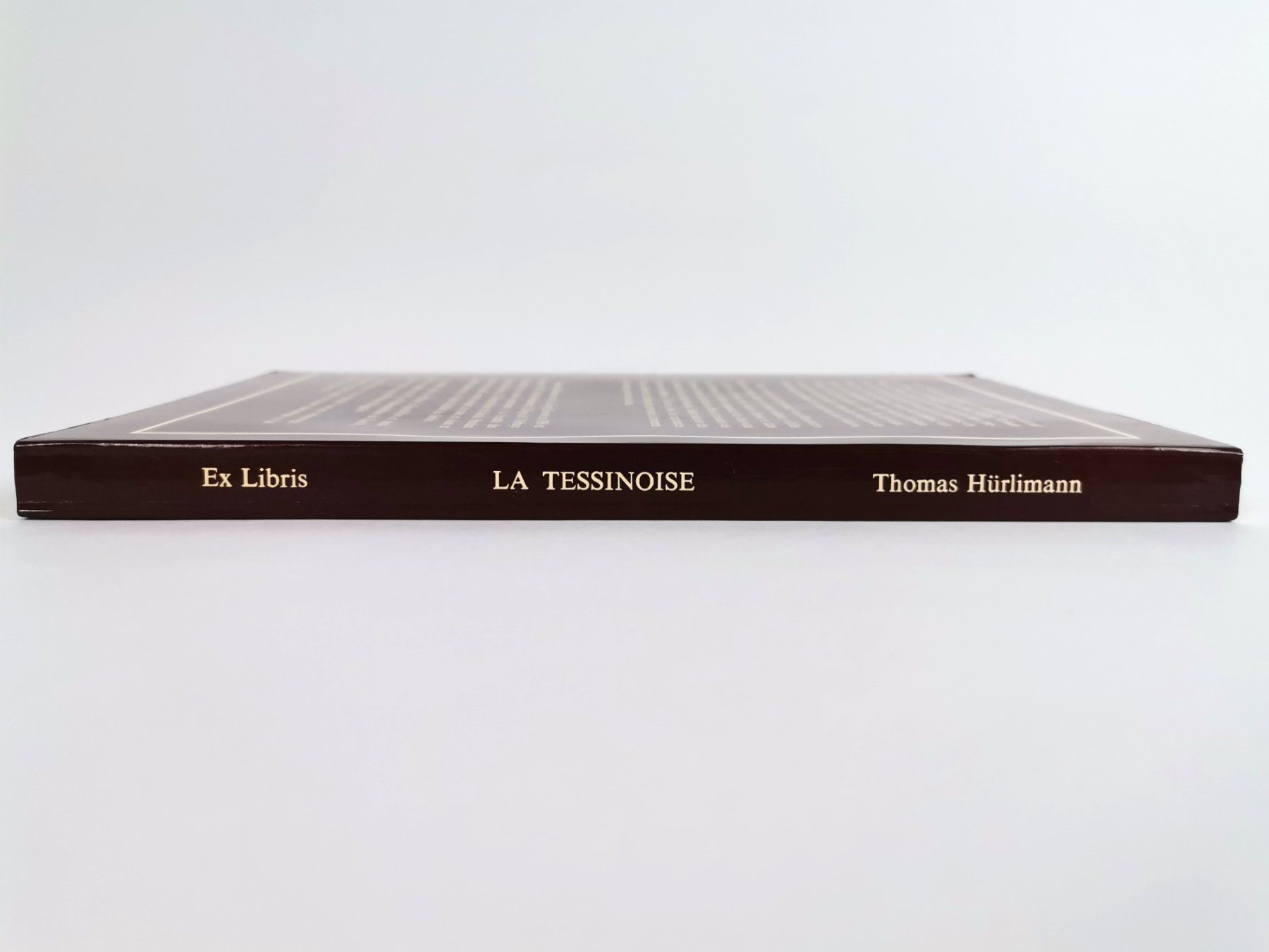 Bücher: La Tessinoise – Gebraucht aus Schaffhausen von Restwert_SH 3
