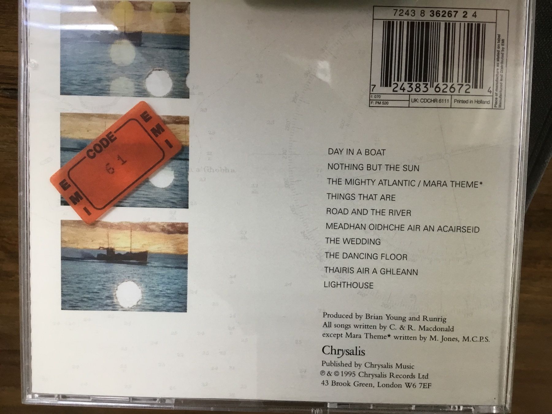 CD: Mara Runrig CD - Sommertour 1995 💿 – Usato da Thierachern venduto da sweden08 1