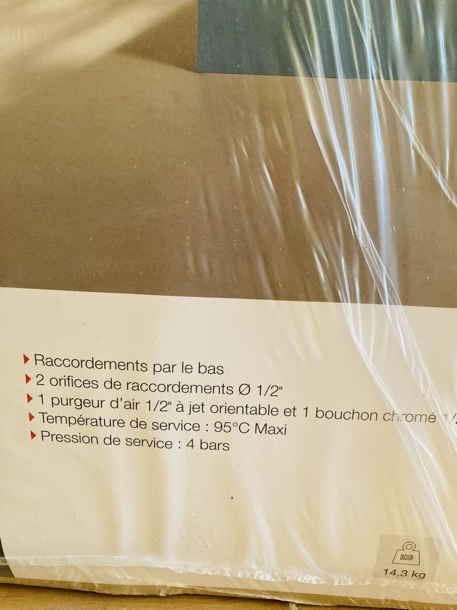 Radiatori: Radiateur et chauffe-serviettes Acova – Nuovo e nell'imballaggio originale da Ardon venduto da hel_2sxp 5