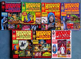 Horrorschocker Gruselgigant No. 1 bis 7 - Weissblech Comics