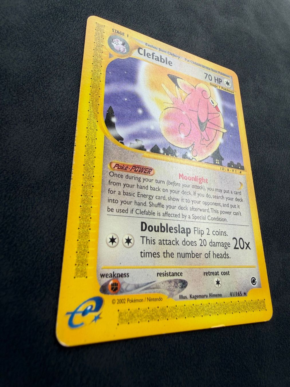 Pokémon Sammelbilder & Trading cards: Clefable 41/165 | Expedition | EN – Gebraucht aus Aarau von fgr15 2