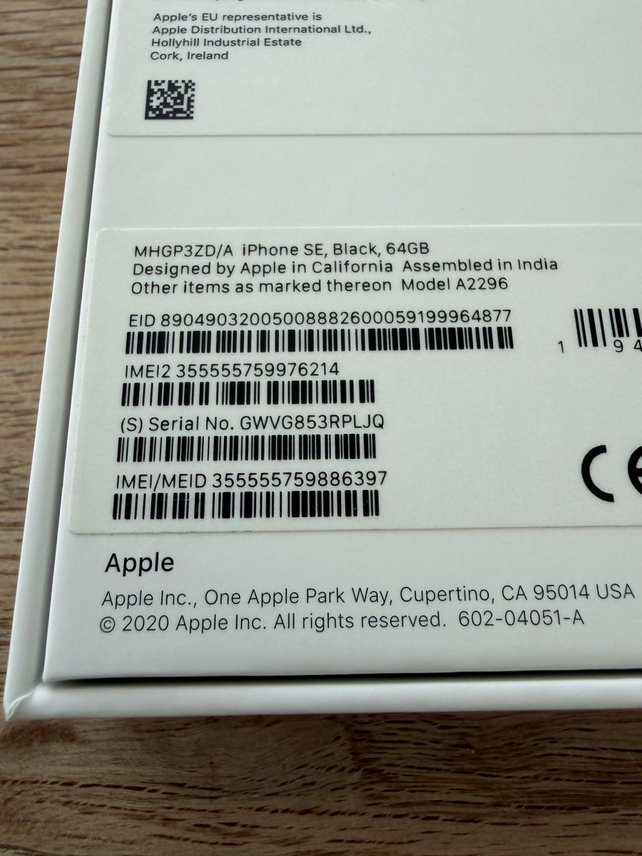 Apple Telefoni cellulari / Smartphones: iphone SE 64 GB black – Usato da Herisau venduto da verkaufen75 4