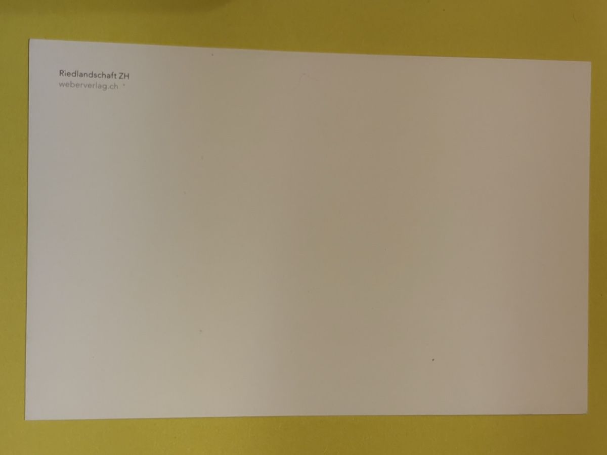 Cartoline postali: AK von Riedlandschaft – Usato da Rümlang venduto da Kartenpost1 1